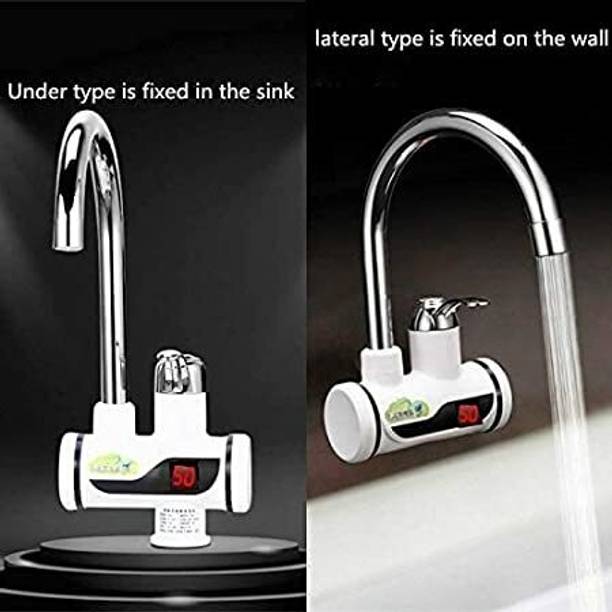 Rishikaenterprises 1L Instant Water Geyser Heater Electric Tap Warm Water Kitchen Heating Fast 12 1 L Instant Water Geyser
