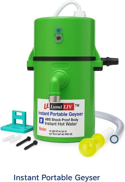 LumiLiv 1L portable water geyser 1 L Instant Water Geyser 1 L Instant Water Geyser