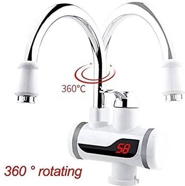 Minro Safe RE-1Ltr Instant Tab Water Geyser Electric Tab Water_White Color(LZ-008TX)_9000 1 L Instant Water Geyser