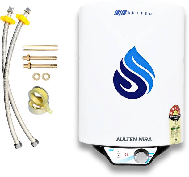 Aulten Glassline Tank, Copper Heating Element 25 L Storage Water Geyser