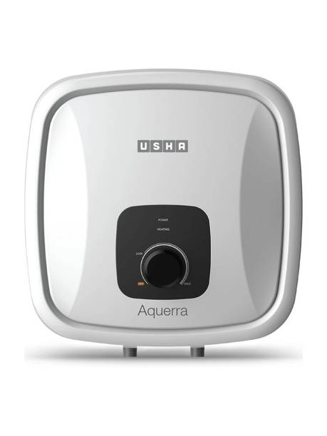 USHA AQUERRA 15L 15 L Storage Water Geyser | 5 Star BEE Energy Rating | Glassline Coated Tank