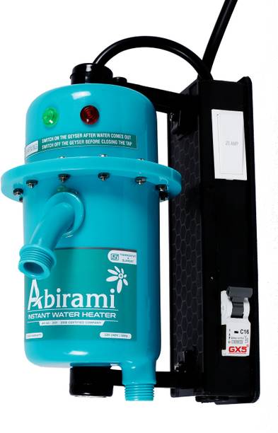 Abirami Green Switch & MCB Model 1 L Instant Water Geyser