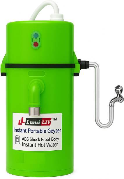 LumiLiv 1L portable water geyser 1 L Instant Water Geyser 1 L Instant Water Geyser