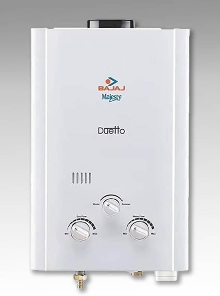 BAJAJ MAJESTY DUETTO 6 L Gas Water Geyser | with Free Installation