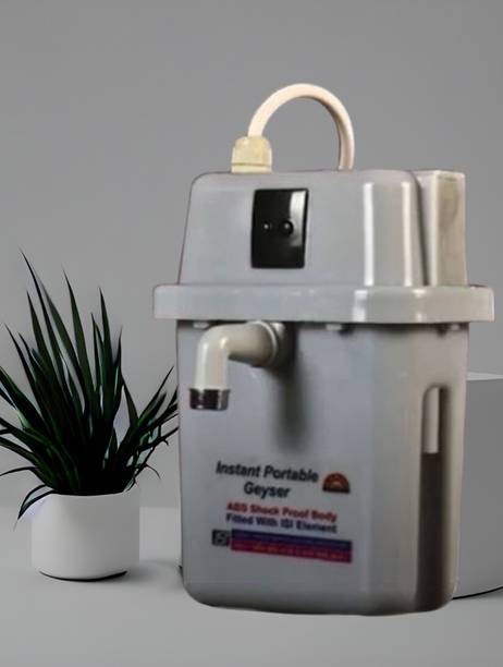 Da Novira 1 L Instant Running Water Geyser_Electricity Saving_ABS Shock Proof Body_RWG08 Bib Tap Faucet