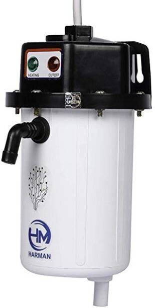 HM 1 L Instant Water Geyser (HIPG-BLACK, Black)