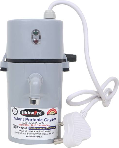UltinoPro 1.5 L Instant Water Geyser (1.5-Liter Portable Instant Water Geyser for Bathroom, Office, Home, Grey)