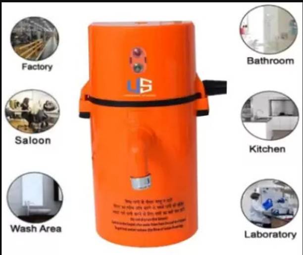 BUYMORE 1 L Instant Water Geyser (1 Ltr. Portable Instant Water Geyser with Installation Kit, Orange)