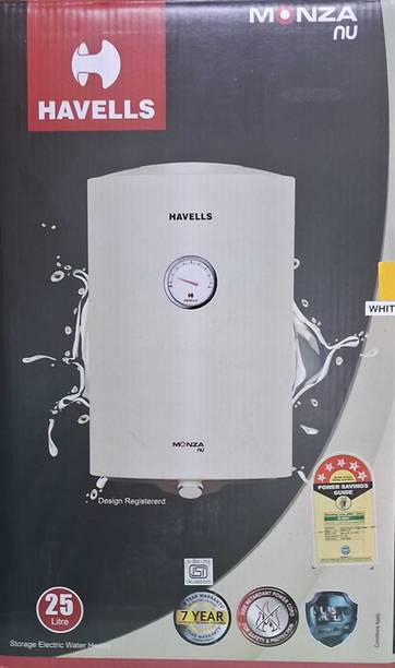 HAVELLS Monza Nu Storage Water Heater 25 L Storage Water Geyser