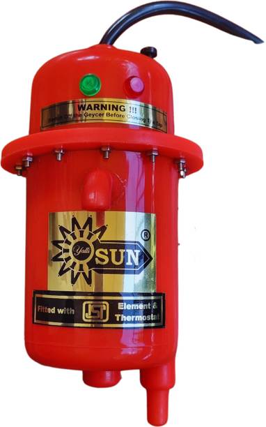 Yalli sun 1 L Instant Water Geyser (Sun Instant Water Heater VMS, Auto Cut-Off, 3000W, 240V, 1.5L,, Red)