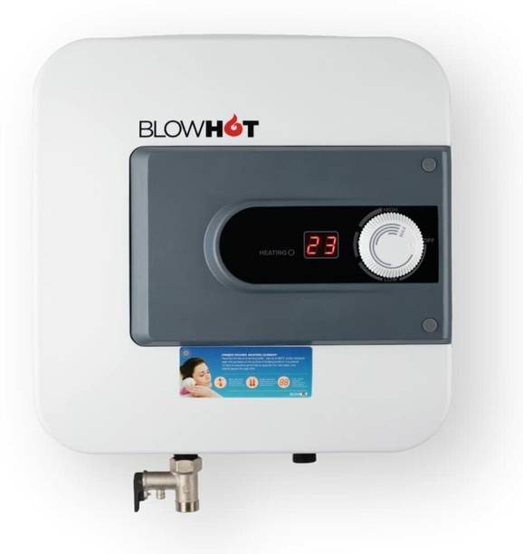BLOWHOT Instant Electric 15 Litre Storage Water Heater | Auto CUT-OFF (2000 Watt, 7 Year Warranty, 50Hz, 230V) with Low Power Consumption With 5 Star Rating 15 L Storage Water Geyser