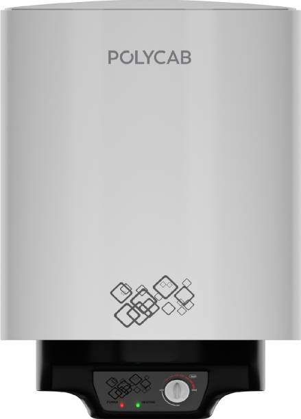 Polycab 10 L Storage Water Geyser (Celestia 10 Ltr 2 KW 5 Star Rating Storage Water Heater, White)