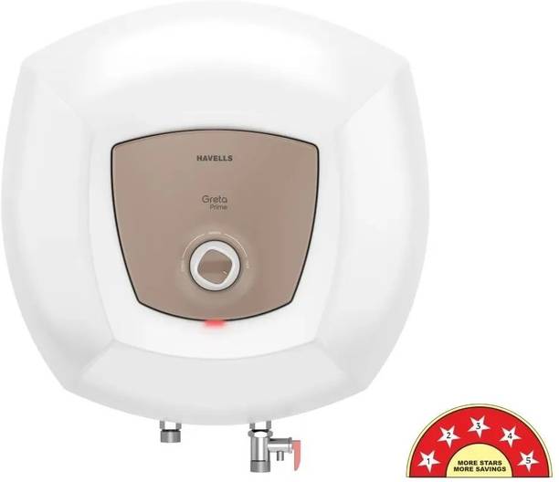 HAVELLS Greta Prime Glasslined With 7 Year Tank Warranty & Free Installation & Pipes 15 L Storage Water Geyser
