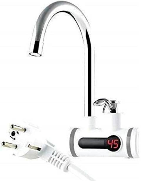 Rishikaenterprises 1 L Instant Water Geyser (TAB instant portable water heater/geyser, WHITE/BLACK)