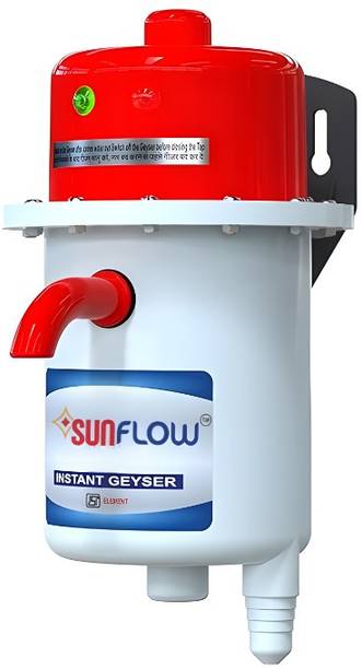 Sunflow 1 LITRE PORTABLE HEATER GEYSER | SHOCK PROOF BODY | AUTO SWITCH OFF FUNCTION 1 L Instant Water Geyser