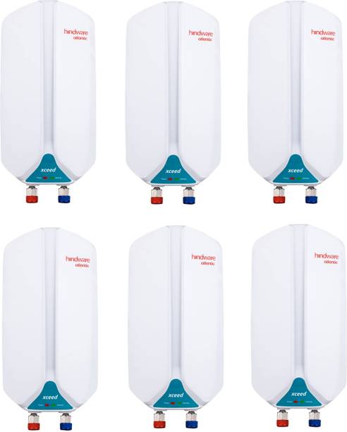 Hindware Xceed Pack of 6 3 L Instant Water Geyser