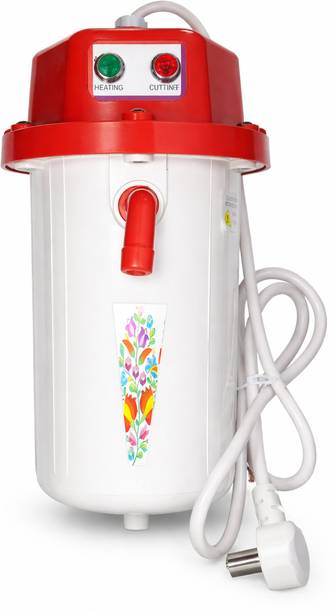 RAVI COOL Instant Water Heater Geyser 1 Litre Portable ABS Plastic Body 1 L Instant Water Geyser