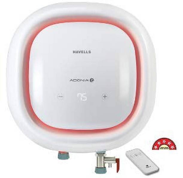 HAVELLS Adonia R Digital 15 Liters With Remote ( WhiteRed) 15 L Storage Water Geyser