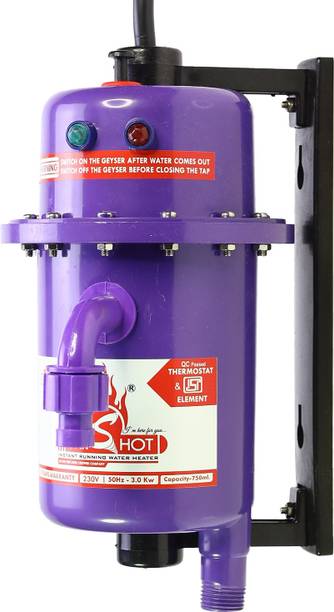 Mr.SHOT 1 L Instant Water Geyser (Classic, Violet)