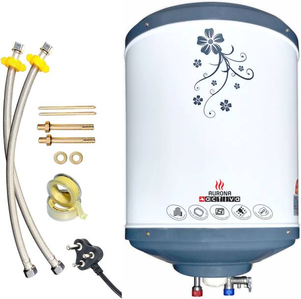 ACTIVA 15 L Storage Water Geyser (Aurona, WHITE AND GRAY)