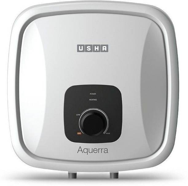 USHA AQUERRA 25L 25 L Storage Water Geyser | 5 Star BEE Energy Rating | Glassline Coated Tank