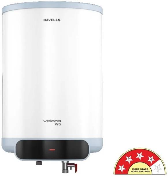 HAVELLS Velora Pro 15 Ltr With 7 Year Tank Warranty & Free Installation & Flexi pipes 15 L Storage Water Geyser