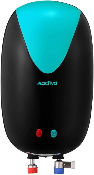 ACTIVA 3 L Instant Water Geyser (3 KVA Special Anti Rust Coated SS Tank, Full Abs Body 5 Years Warranty CD Green, Black)
