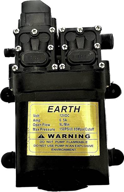 PSAgroinput 2 Volt DC Pressure Booster Water Pump High-Pressure Double Motor Diaphragm Water Pump
