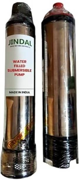 GANPATIJINDAL 2HP 15 Stage Copper SinglePhase Water Filled Submersible Pump with Control Panel Submersible Water Pump