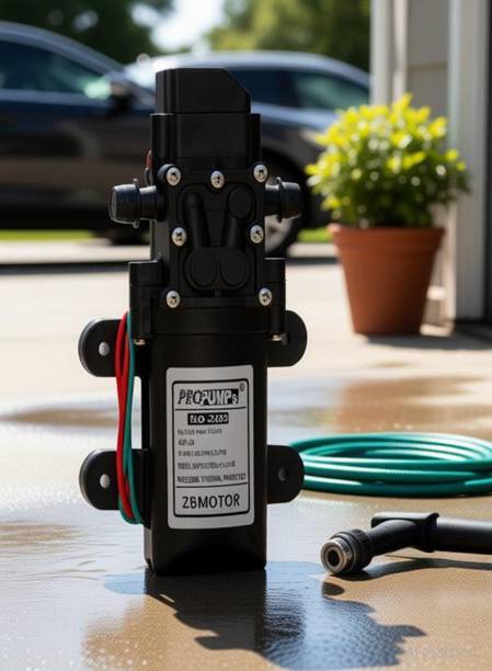 kishan ARUSPRAY AR-05 Heavy Duty 12v DC Battery Electric Portable Diaphragm Pump110 PSI Kit Used as Car Washer ac Cleaning Agriculture Sprinkler Water Drip Irrigation Clearing House Shower Spray Diaphragm Water Pump