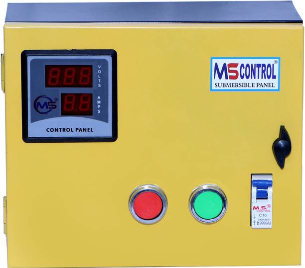 MS CONROL 1.HP Digital Single Phase Submersible motor starter for water Filled/Control Submersible Water Pump