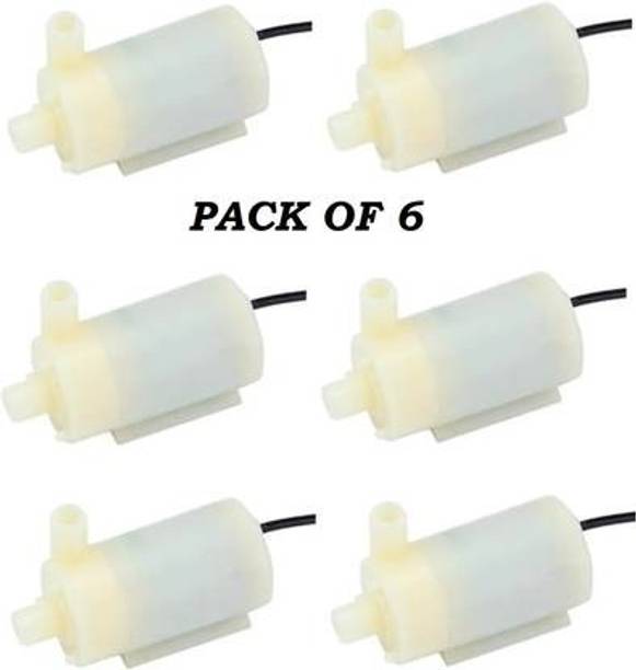 Presto DC 3V 5V 6V Circulation System Pump Small ( Pack OF 6 ) Submersible Water Pump