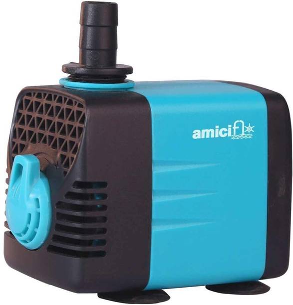 amiciFlo 25W Submersible Water Pump –800 LPH High Flow, 2M Lift Height, Pure Copper Motor Submersible Water Pump