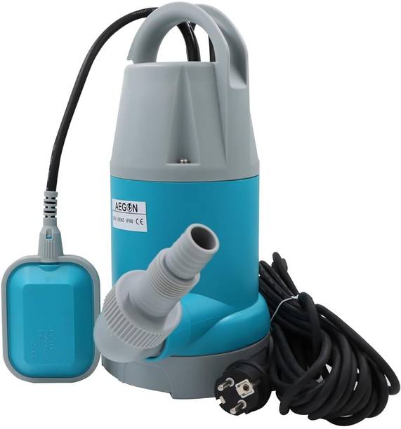 AEGON ASP750 1hp, 13000 L/H, 750W Single Phase Sewage IPX8, Max Height 8m, Depth 7m Submersible Water Pump