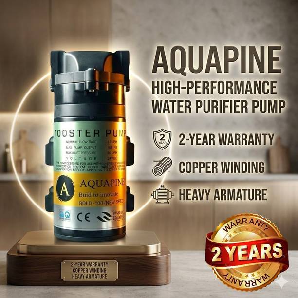 AQUAPINE Pressure pump 24 v dc copper winding all brand ro water Filter Diaphragm Water Pump