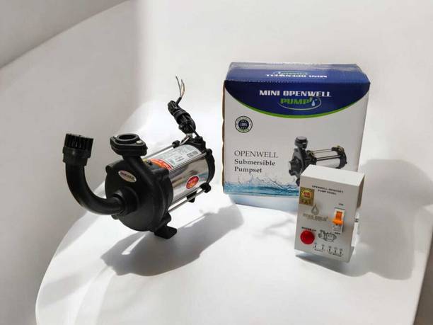 RIVA GOLD 1 HP Open well submersible pump with control panel Submersible Water Pump