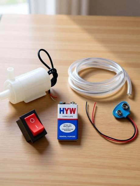 Electra DC 3-9V Submersible Pump Mini water pump For Aquarium, Fish Tank School Projects Submersible Water Pump