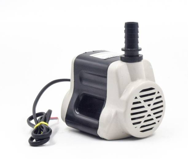 Zaibtronix Heavy Duty Dynamically Balanced 18 Watt Multipurpose Water Cooler Pump Used For Aquarium, Desert Air Cooler, Fountain Submersible Water Pump (0.05HP) Black Submersible Water Pump