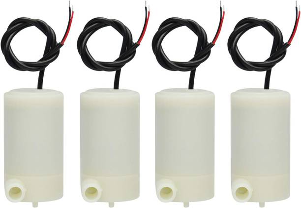 Gadariya King 4P DC 3V 5V 6V Circulation System Pump Small Submersible Water Pump (0.1 hp) Submersible Water Pump