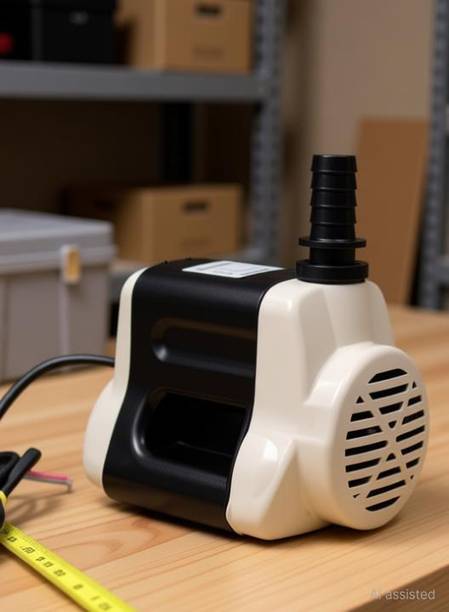 Depron Heavy Duty Submersible Pump for Desert Air Cooler, 18W, Cooler And Fountain Submersible Water Pump Submersible Water Pump (1.2 hp) Submersible Water Pump