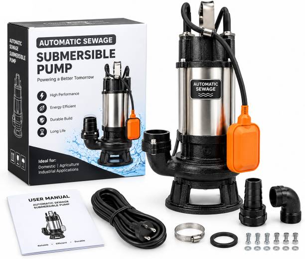 SPMUP CITSEJAMJAM Sewage Cutter Submersible Water Pump