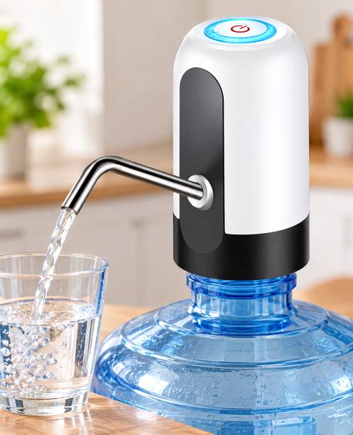 Rizzon Electric Water Dispenser Pump with Stainless Steel Nozzle, Portable Centrifugal Water Pump