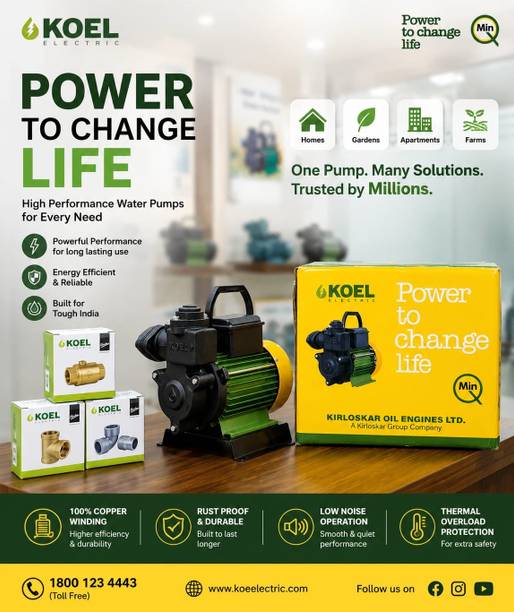 KOEL By Kirloskar MIN Q Centrifugal Water Pump