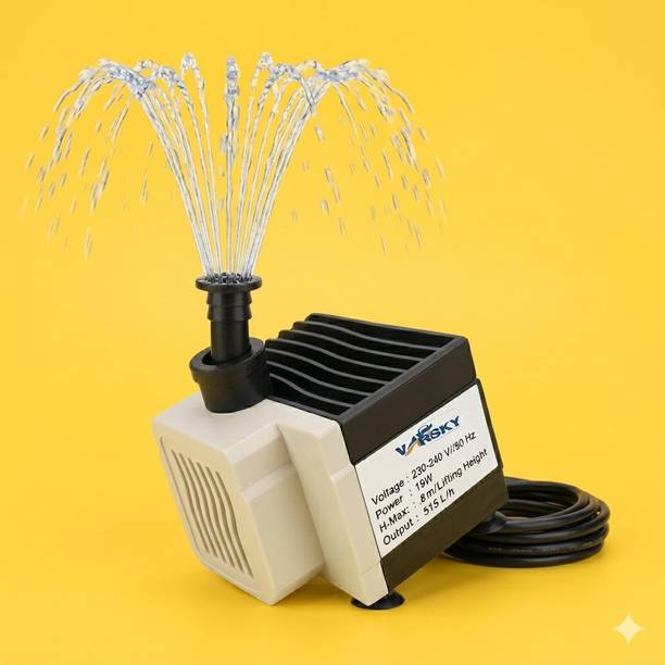 MAHADEV 18 Watt -Water Cooler Pump,Fish Tank, Water Lifting Pump, Aquarium Pump , Submersible Water Pump