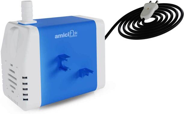 amiciFlo 12W Submersible Water Pump | 400 LPH High Flow with 1.2M Lift Height Submersible Water Pump