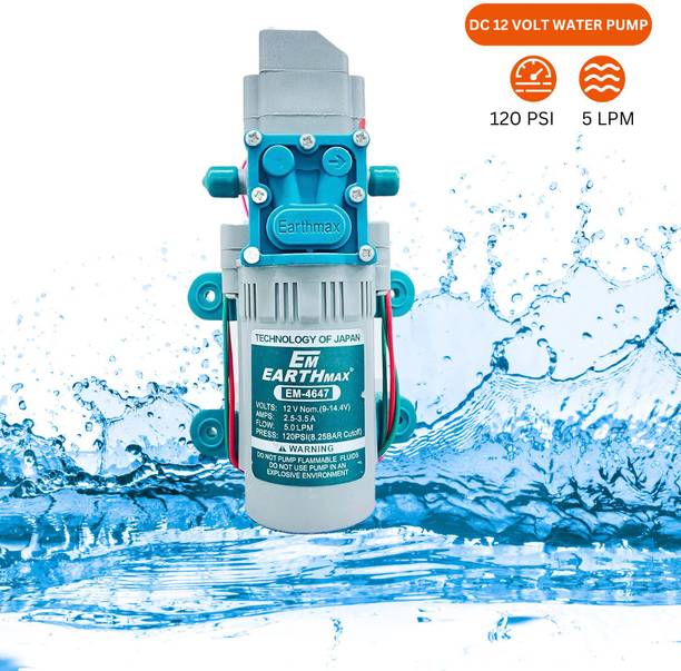 ग्रीन ग्लोबल एग्रोटेक Agriculture Sprayer High Pressure Pump 120 PSI डायाफ्राम वॉटर पम्प