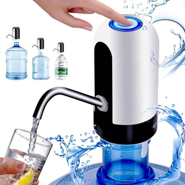 CRENTILA Upgraded Automatic Water Can dispenser pump with Rechargeable Battery for 20 Ltr Bottom Loading Water Dispenser