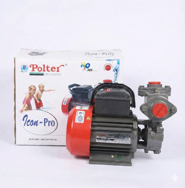 polter ICON PRO Motor 1 HP Ideal for Home & Agriculture Centrifugal Water Pump