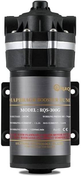 RUI QUAN Ro Booster Pump 300 GPD with Copper Winding Diaphragm Water Pump