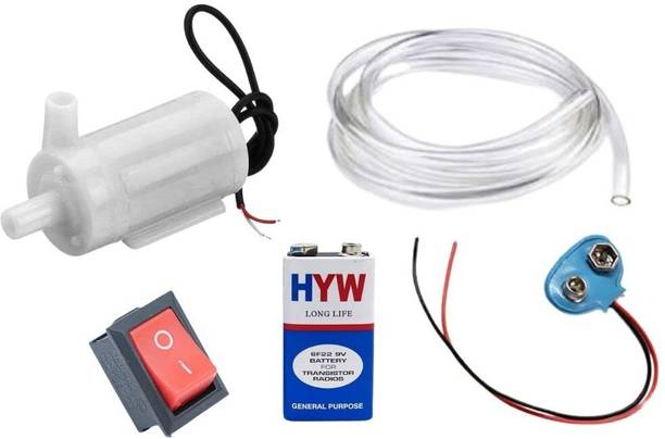 ERHIndia Mini Water Pump Kit Double Sided 3-6v DC Submersible Water Pump